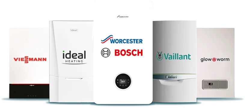 Boiler brands we install: Viessmann, Ideal Heating, Worcester Bosch, Vaillant and Glow Worm
