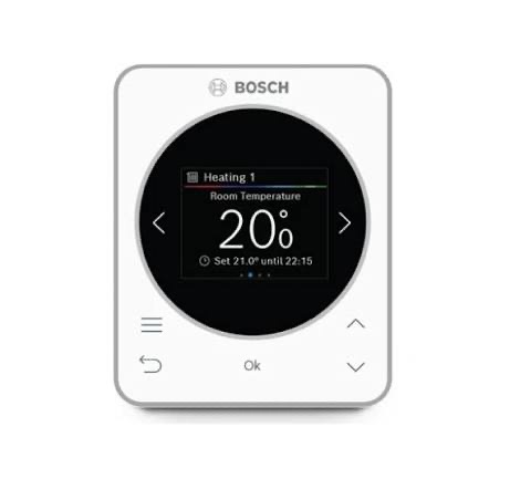 Worcester Bosch smart room thermostat with easy touch controls